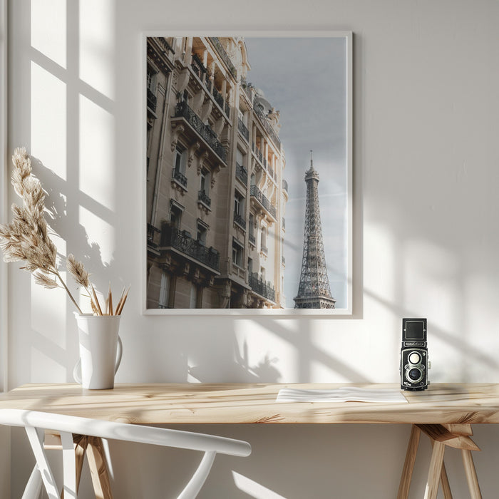 Eiffel Tower - Tour Eiffel Framed Art Modern Wall Decor