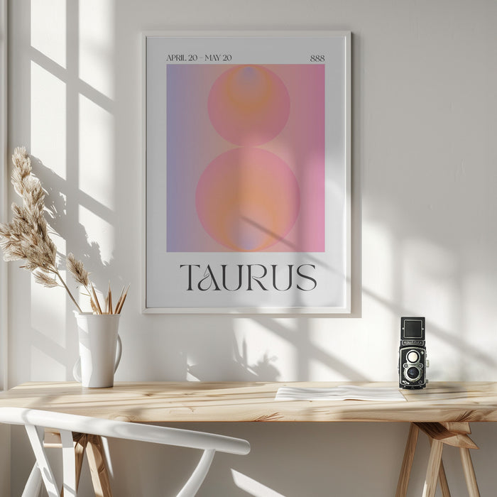 Taurus Framed Art Modern Wall Decor