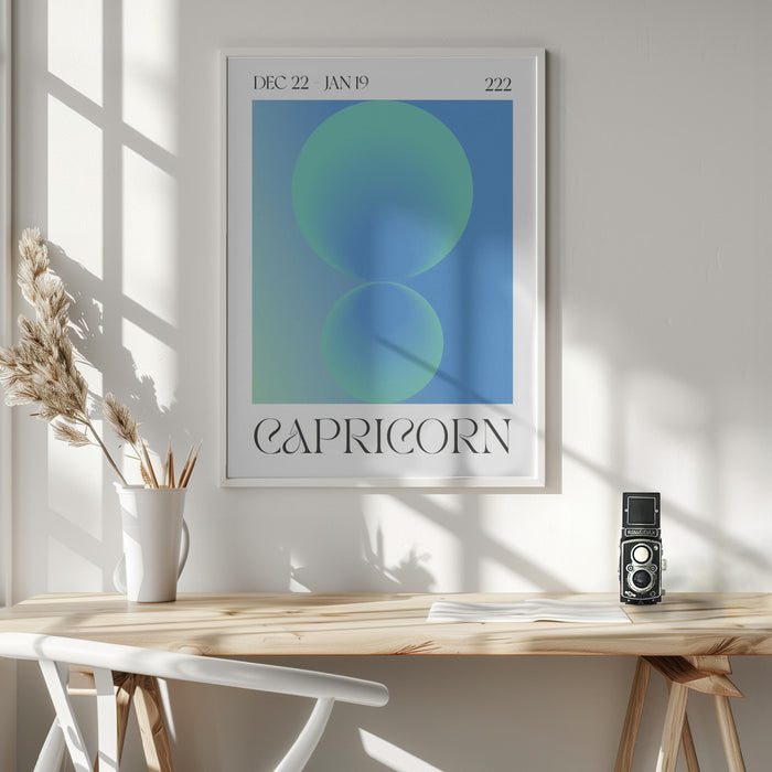 Capricorn Framed Art Modern Wall Decor