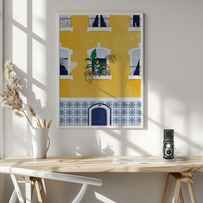 Lisbon Framed Art Modern Wall Decor