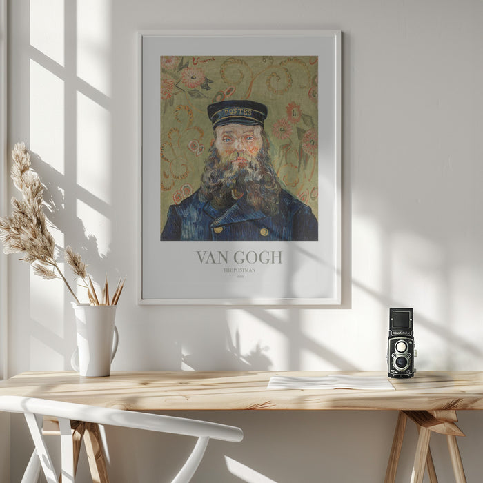 The Postman Framed Art Modern Wall Decor