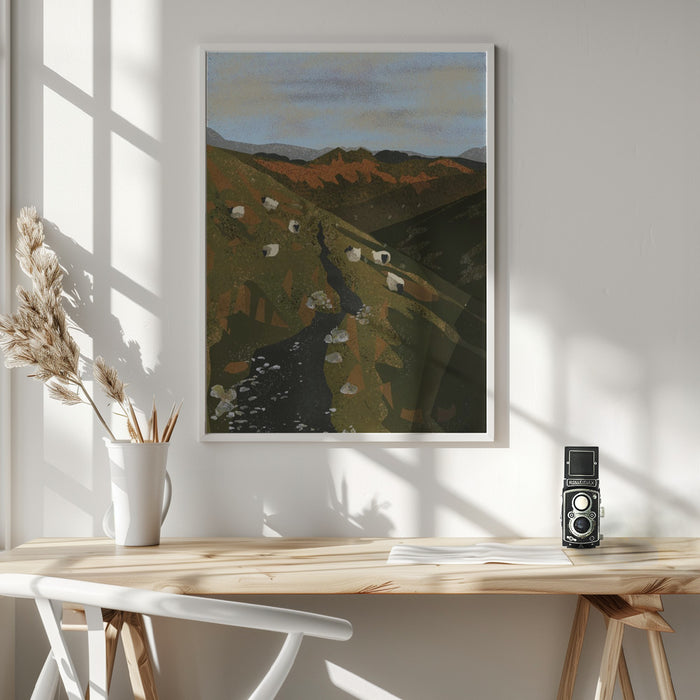 Connemara National Park, Ireland, Wall art Print Framed Art Modern Wall Decor