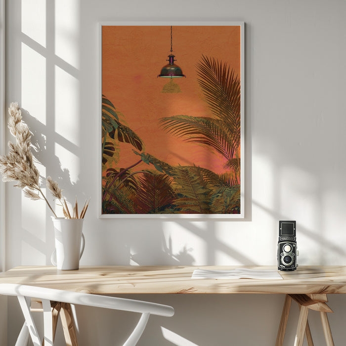 TROPICAL WALL Framed Art Modern Wall Decor