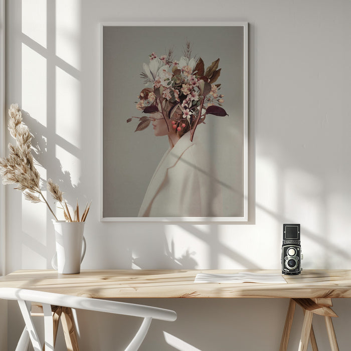 I Fell In Love With Fall Because of You Framed Art Modern Wall Decor