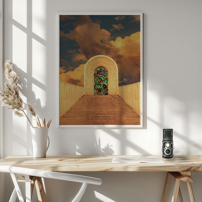 Portal Framed Art Modern Wall Decor