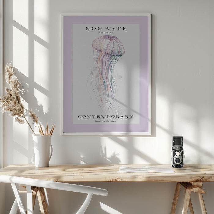 Non Arte Jellyfish Framed Art Wall Decor