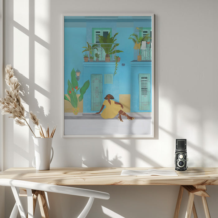 Cuba Framed Art Modern Wall Decor