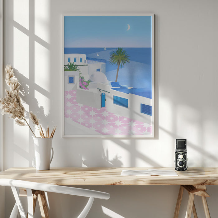 Tunis Framed Art Modern Wall Decor