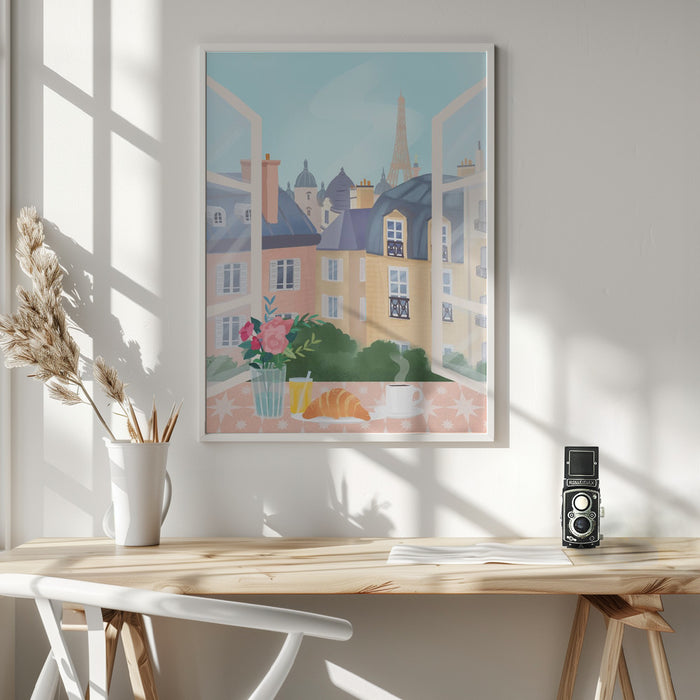 Paris Framed Art Modern Wall Decor