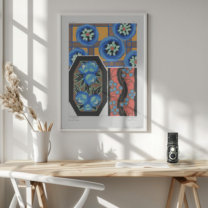 Pattern 01 Framed Art Wall Decor