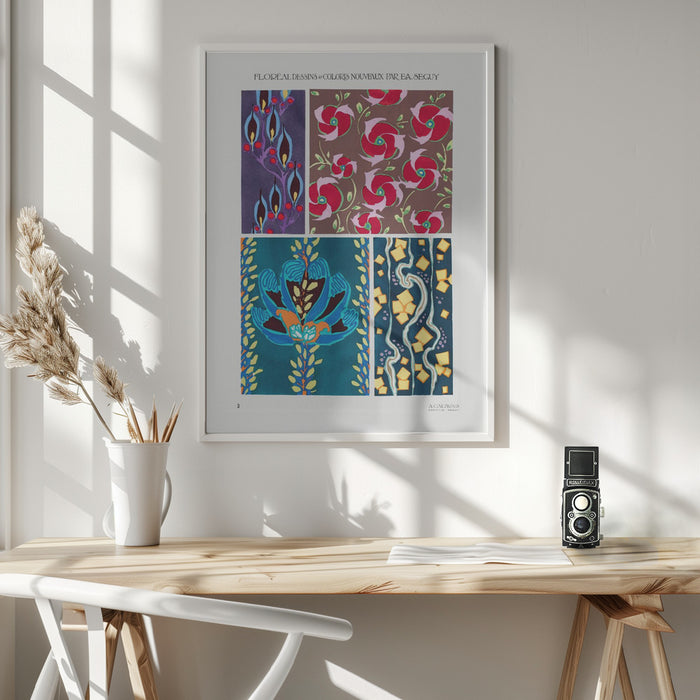 Pattern 03 Framed Art Wall Decor