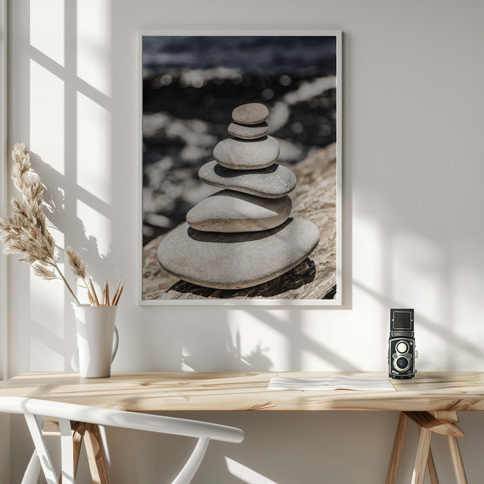 Balance Framed Art Modern Wall Decor