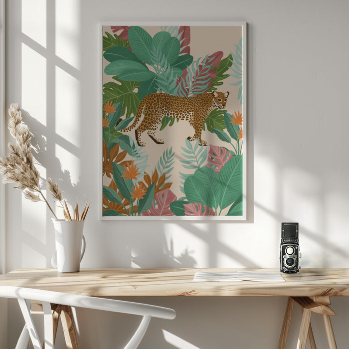 Botanic Paradise Framed Art Modern Wall Decor