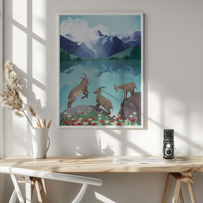 The Hills Are Alive Framed Art Wall Decor