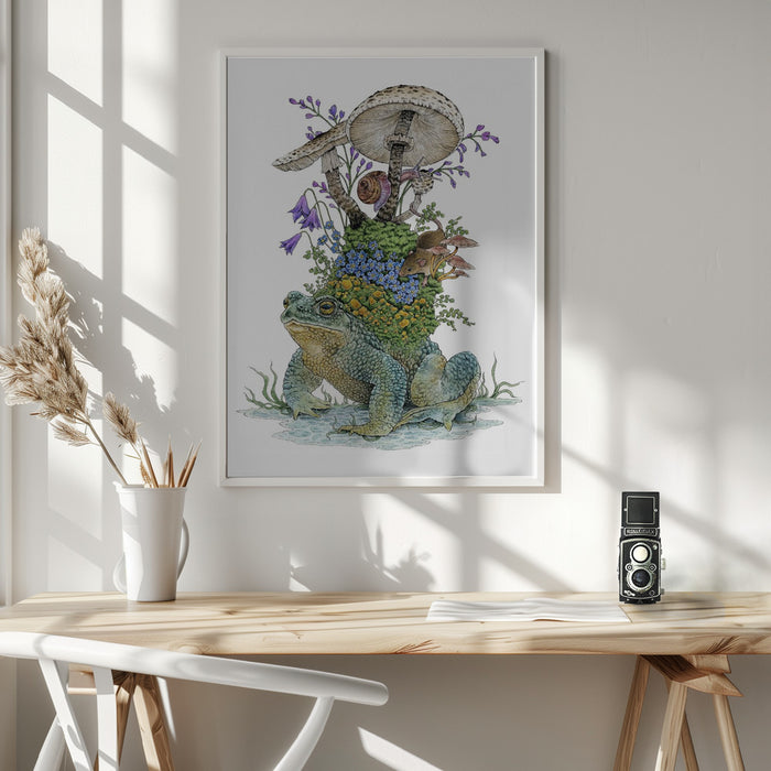 Away With the Fairies Framed Art Wall Decor