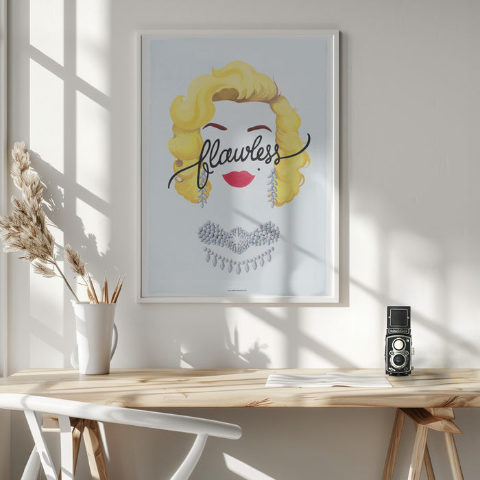 Flawless Marilyn Framed Art Wall Decor