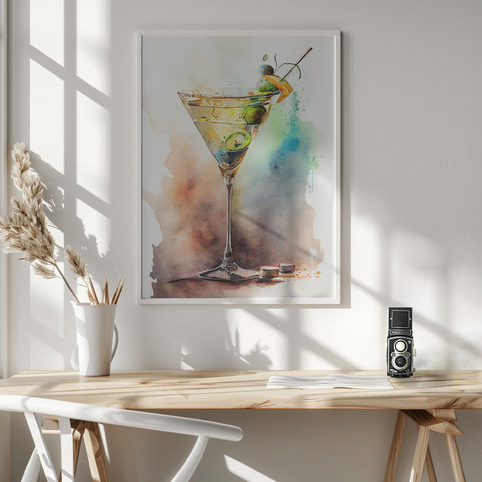 Drinks cocktail Framed Art Wall Decor