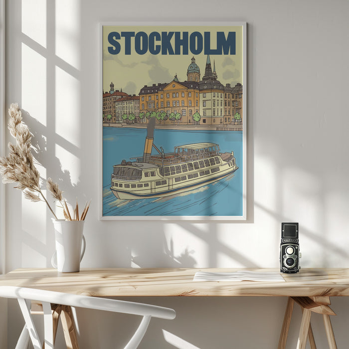 Stockholm Framed Art Modern Wall Decor