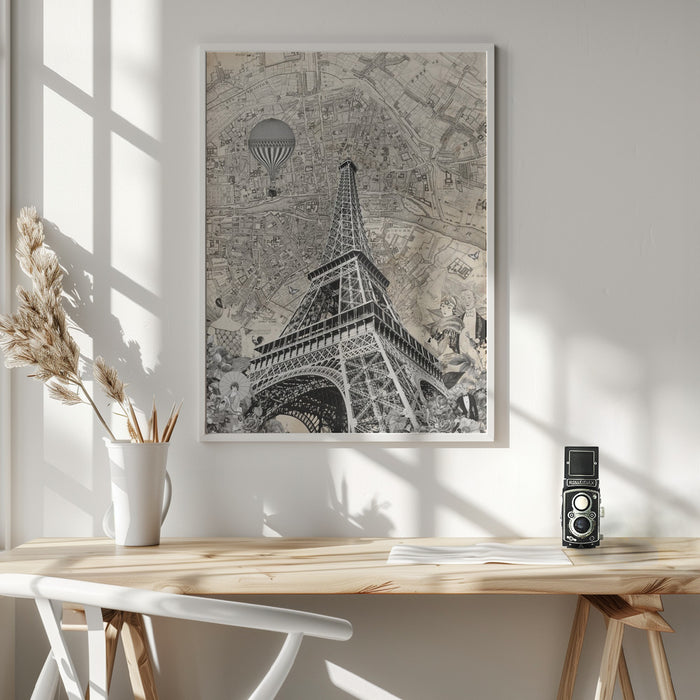 Paris 2 (City Breaks) Framed Art Modern Wall Decor