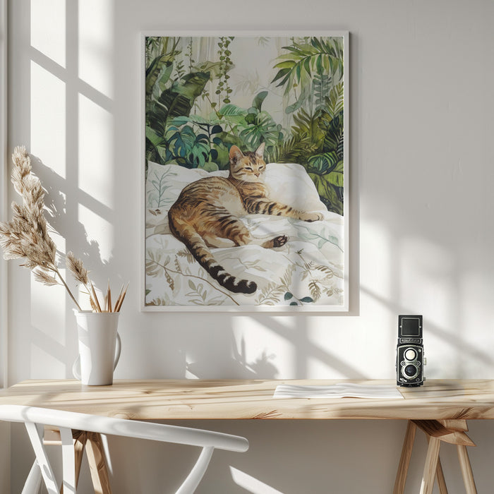 Cat&#039;s life 3 Framed Art Wall Decor