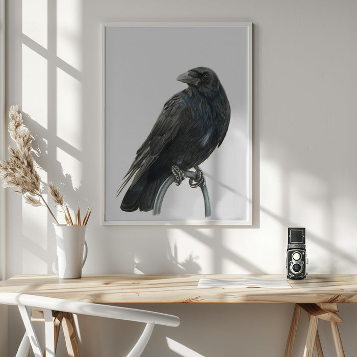 Nevermore Framed Art Modern Wall Decor