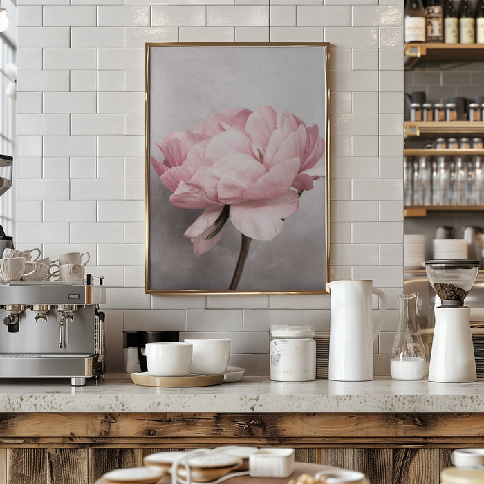 Peony Framed Art Modern Wall Decor