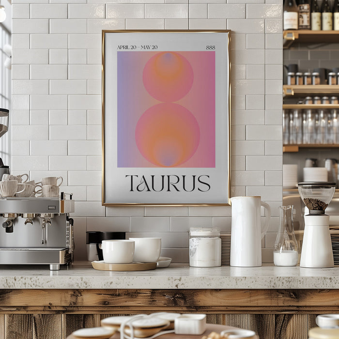 Taurus Framed Art Modern Wall Decor