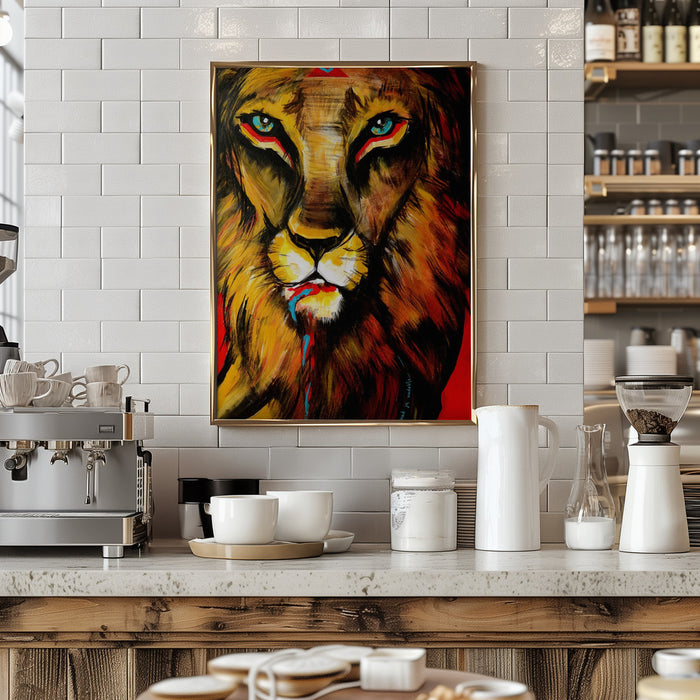 Because Gazelle is too beautiful to kill Framed Art Modern Wall Decor