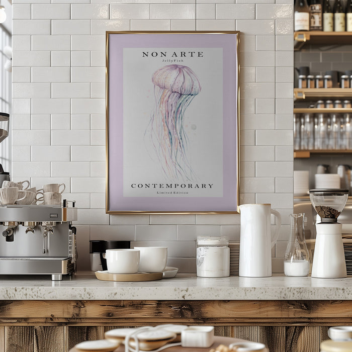 Non Arte Jellyfish Framed Art Wall Decor