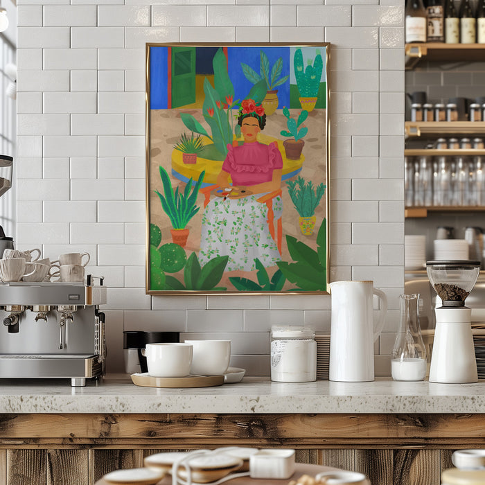 Frida Framed Art Modern Wall Decor