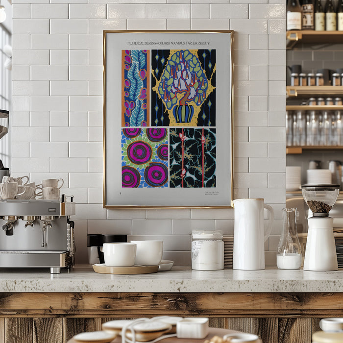 Pattern 05 Framed Art Modern Wall Decor