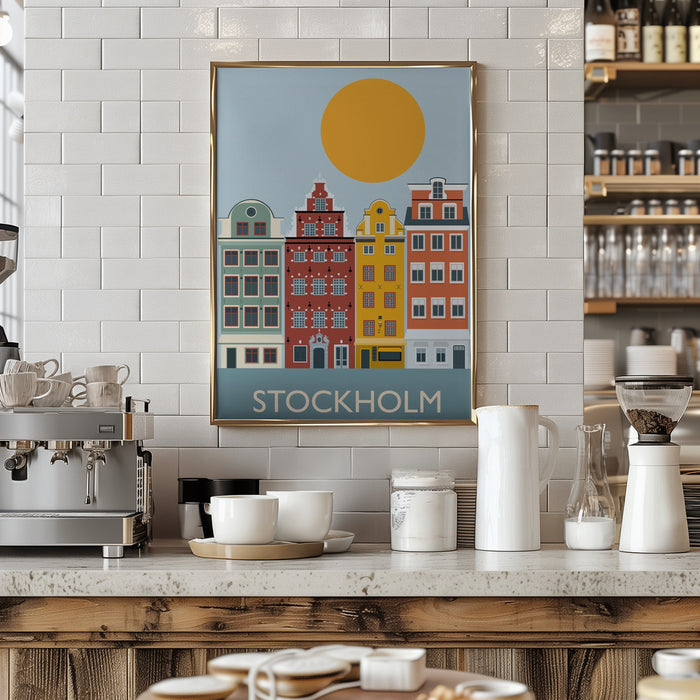 Stockholm Framed Art Modern Wall Decor