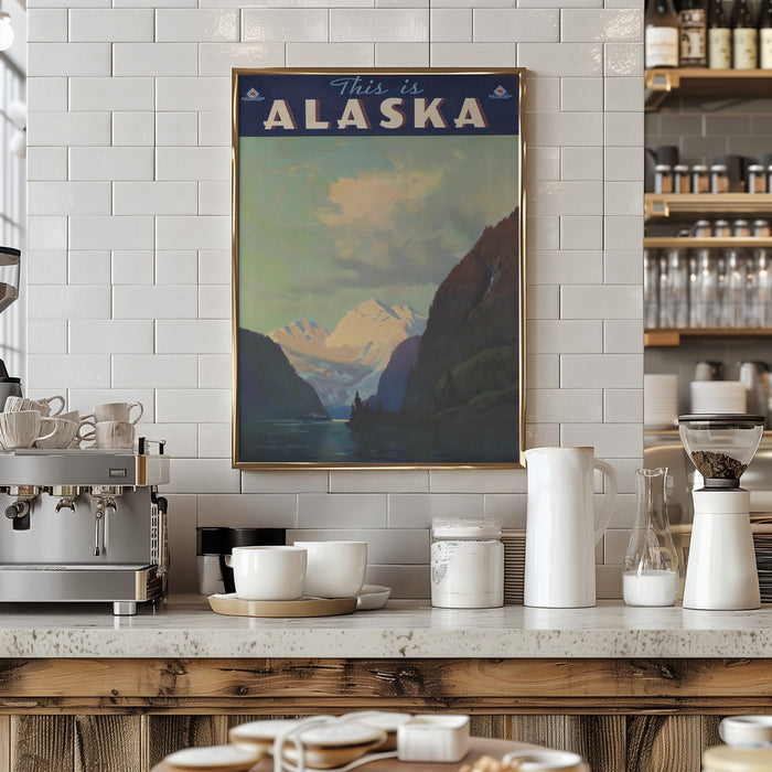 Alaska Framed Art Modern Wall Decor