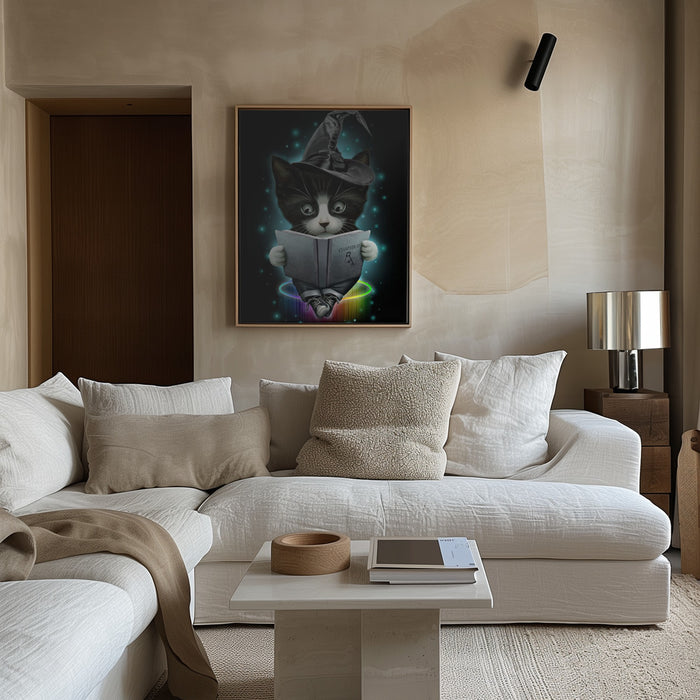 magical cat Framed Art Modern Wall Decor