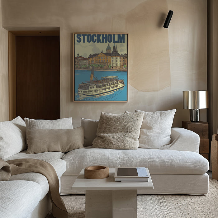 Stockholm Framed Art Modern Wall Decor