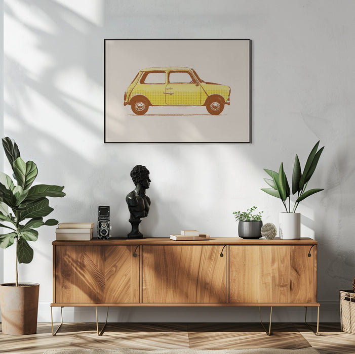 Mini Mr Beans Landscape Framed Art