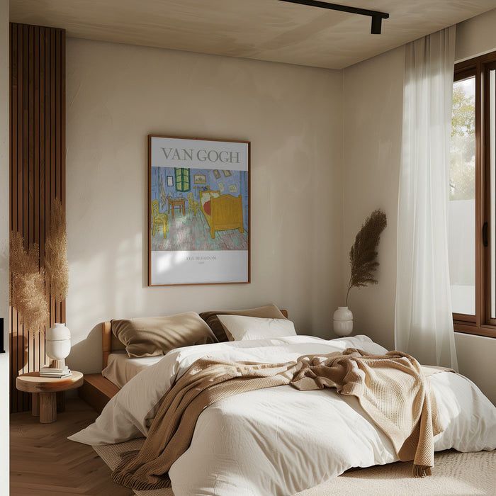 The Bedroom Framed Art Modern Wall Decor