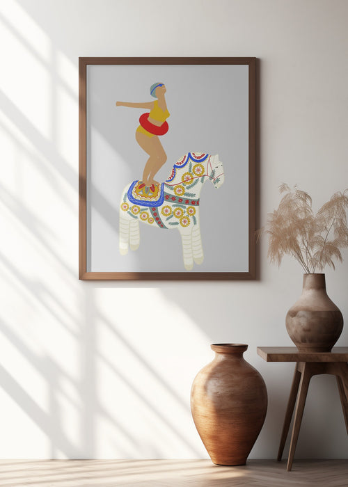 Little Pony Framed Art Modern Wall Decor