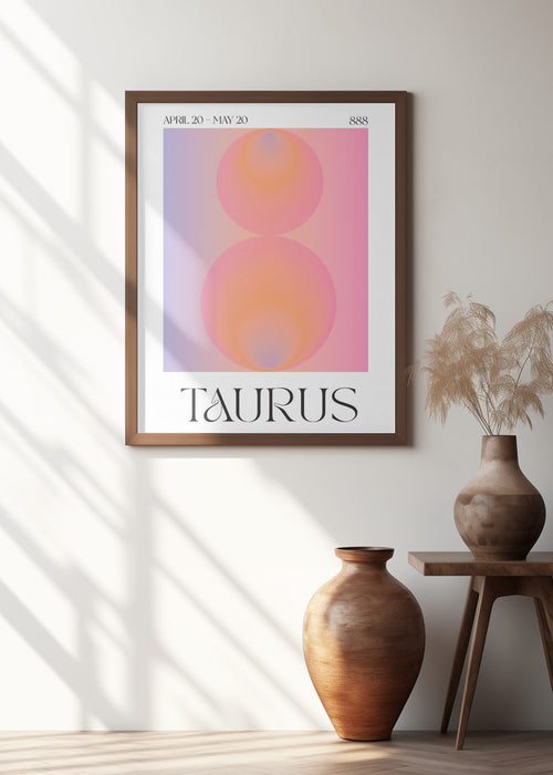 Taurus Framed Art Modern Wall Decor