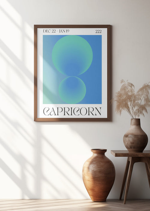 Capricorn Framed Art Modern Wall Decor