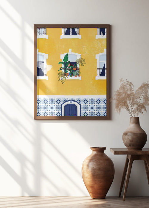 Lisbon Framed Art Modern Wall Decor