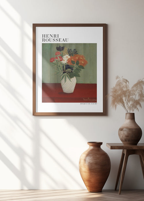 Bouquet De Fleurs Framed Art Wall Decor