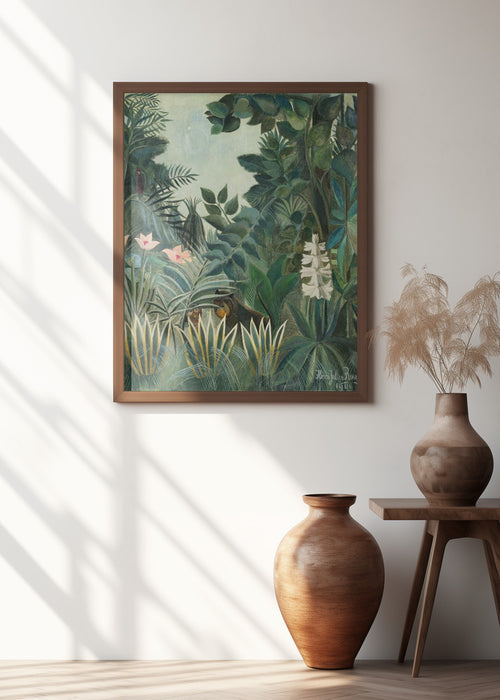 The Equatorial Jungle Framed Art Modern Wall Decor