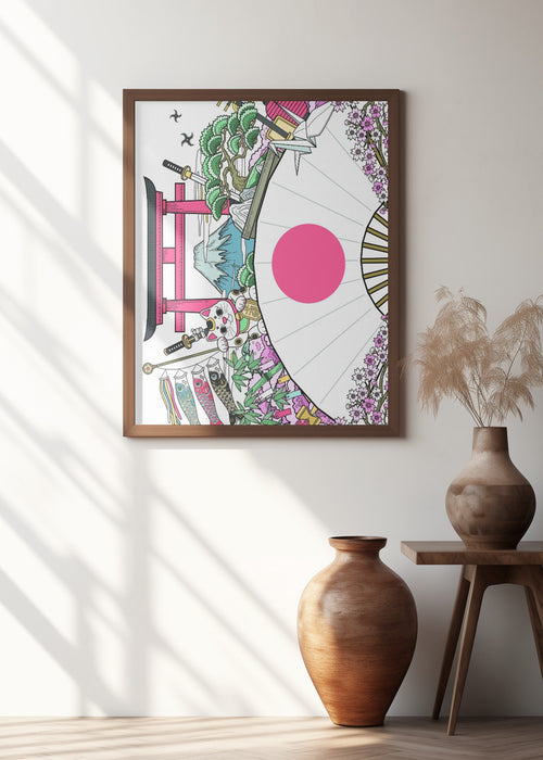 All Japan Has To Offer Framed Art Modern Wall Decor