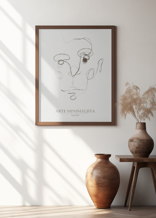 Arte Minimalista Framed Art Modern Wall Decor