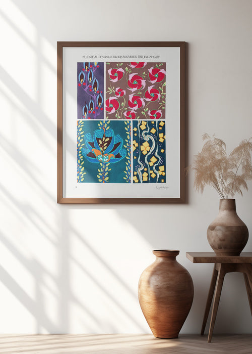 Pattern 03 Framed Art Modern Wall Decor