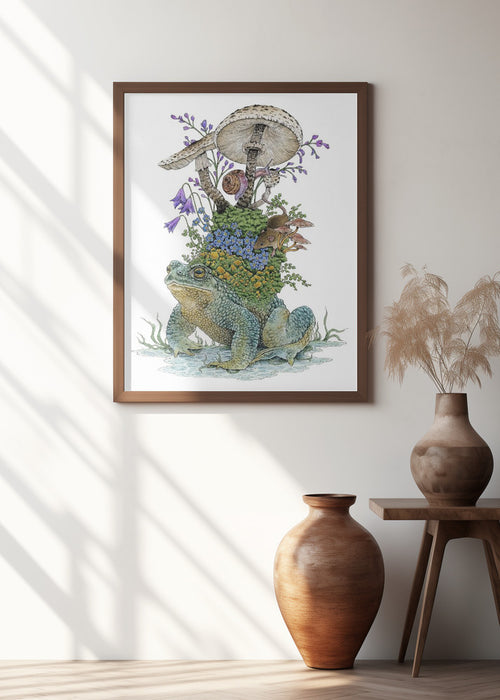 Away With the Fairies Framed Art Wall Decor