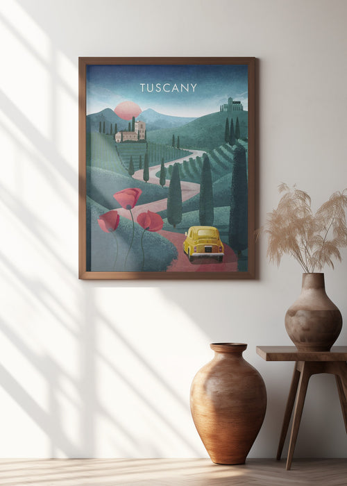 Tuscanytext Framed Art Modern Wall Decor