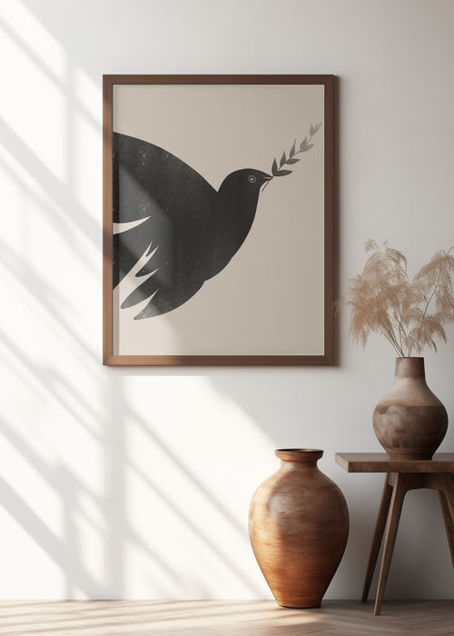 Bird Framed Art Modern Wall Decor