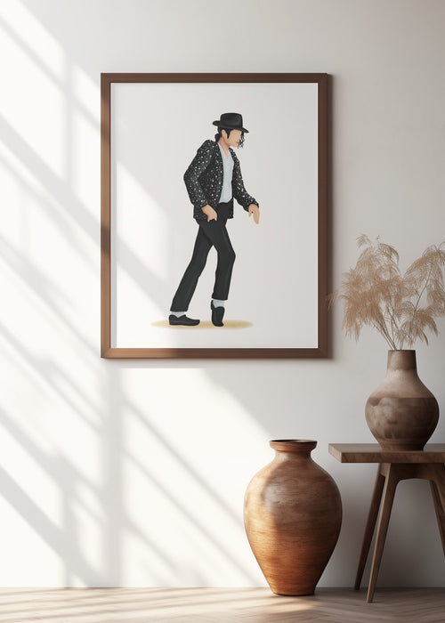 Moonwalk Framed Art Modern Wall Decor